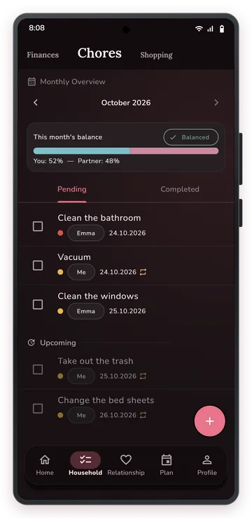 Chores with a fair split